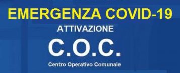 Istituito il Coc, Comitato Operativo Comunale