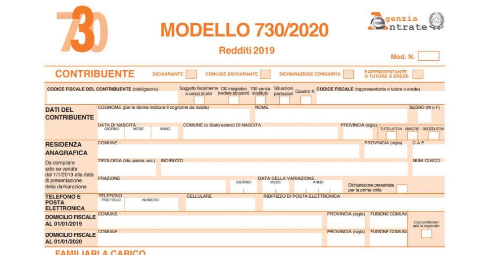 Modelli 730 e Redditi PF – Abolizione della distribuzione cartacea