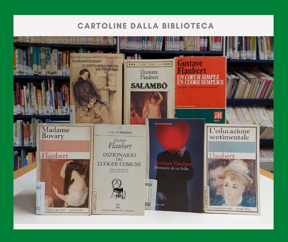 Cartoline dalla biblioteca – 140° anniversario della morte di Flaubert