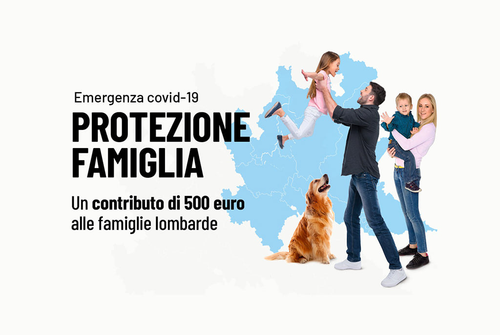 Protezione Famiglia, bando regionale aperto dal 15 al 22 aprile