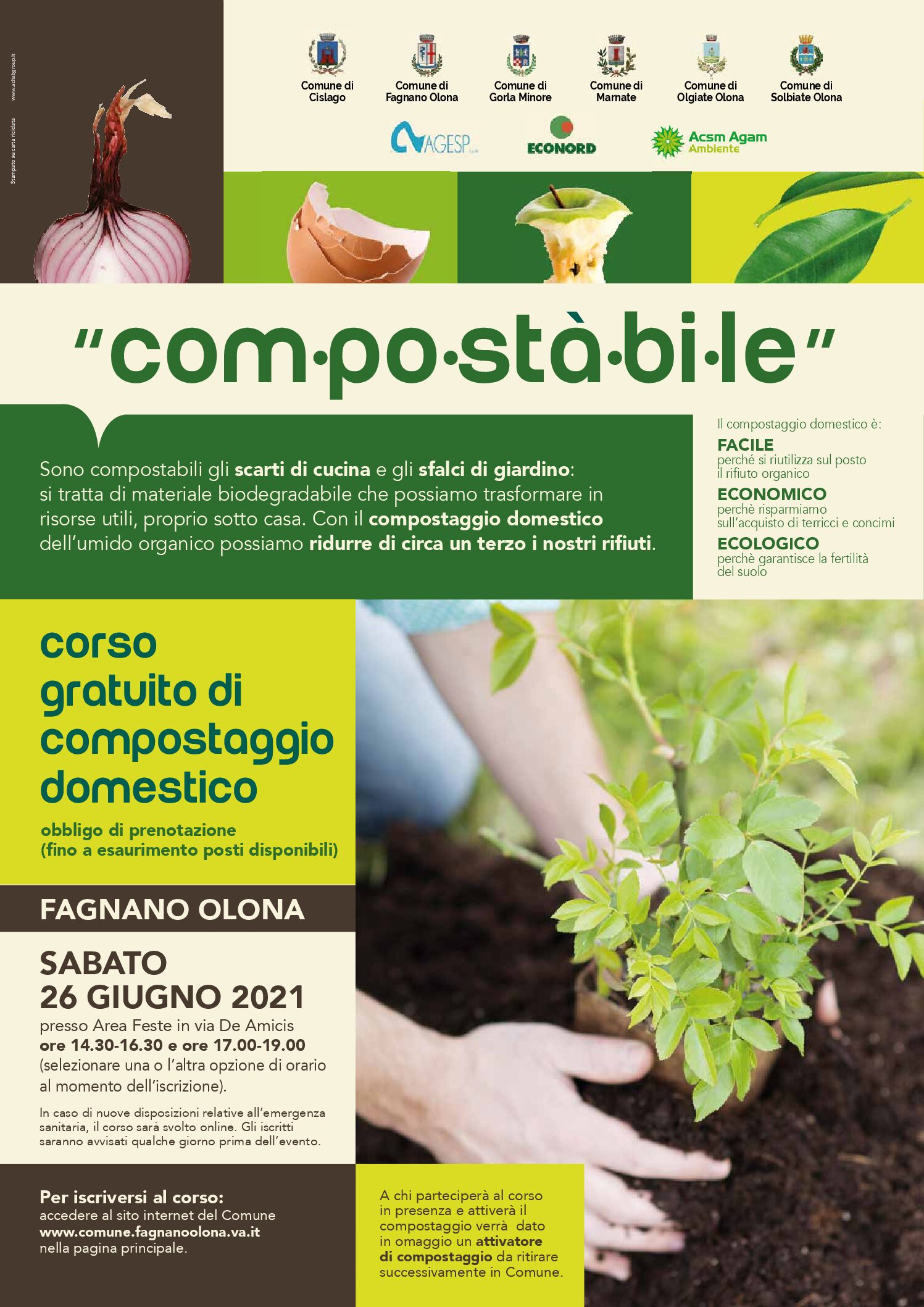 Corso di compostaggio domestico