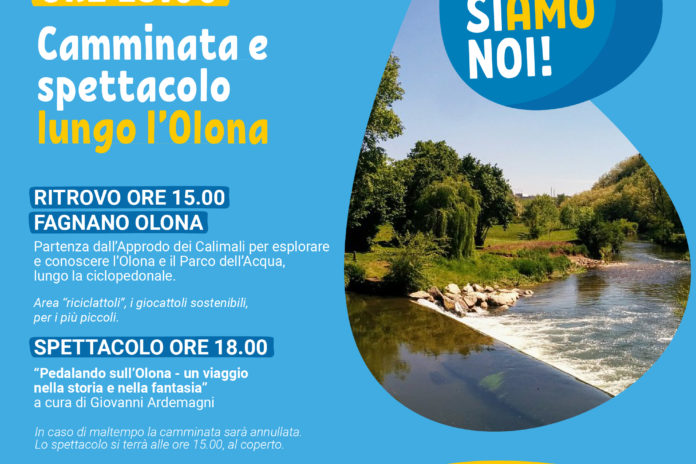 L’acqua siAMO noi ! Camminata e spettacolo lungo l’Olona